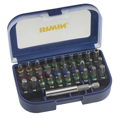 IRWIN KOŃCÓWKI kpl.31szt. Z ADAPTEREM MAGNETYCZNYM