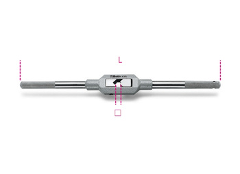 BETA POKRĘTŁA NASTAWNE DO GWINTOWNIKÓW 430 i 433 180mm 2÷6 M3÷M10