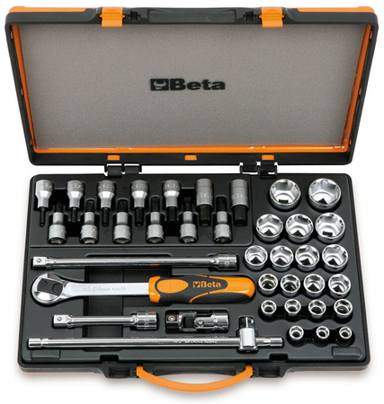 BETA ZESTAW NASADEK 1/2"38szt+AKCESORIA /920B/C33