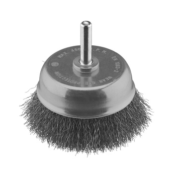 IRWIN SZCZOTKA DOCZOŁOWA Z TRZPIENIEM 75mm z drobnego drutu stalowego średnica do metalu i betonu