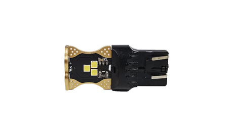 Żarówki W21/5W LED 9 LED 9-24V MLEC Biała 6000k