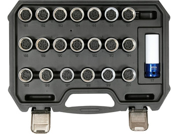 YATO ZESTAW NASADEK DO ŚRUB ZABEZPIECZAJĄCYCH