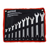 AWTOOLS KLUCZE PŁASKO-OCZKOWE KOMPLET 10elem. 6,7,8,10,12,13,14,15,17,19 mm