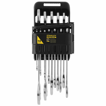 STANLEY KLUCZ PŁASKI KPL. 12szt. KRÓTKIE