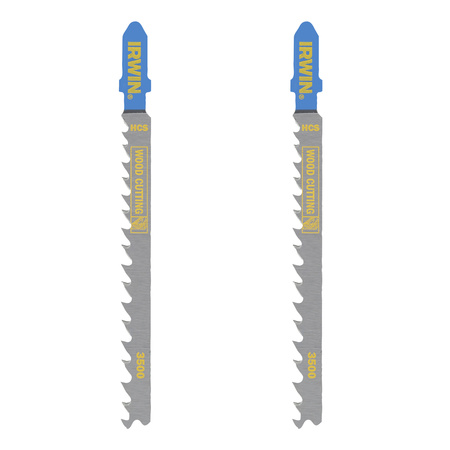 IRWIN BRZESZCZOT HSS DO WYRZYNARKI / TYP T / DREWNO średnie zęby 10-45mm i sklejki /2szt.