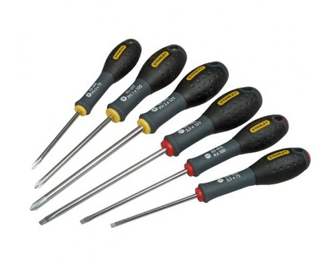 STANLEY WKRĘTAKI  6 elem. FATMAX  PŁASKIE / KRZYŻOWE (PH)