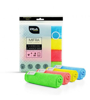 K2 ZESTAW ŚCIERECZEK Z MIKROFIBRY 30x30cm ERLA MIFRA 4szt.