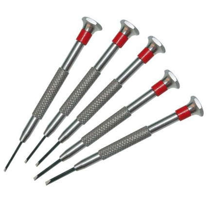 STANLEY WKRĘTAKI PRECYZYJNE PŁASKIE KOMPLET 5 szt. 0,8 / 1 / 1,2 / 1,6 / 2mm