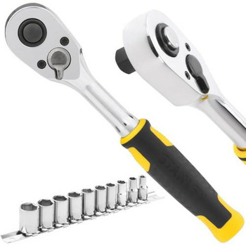 STANLEY ZESTAW KLUCZY  72el.  1/4"