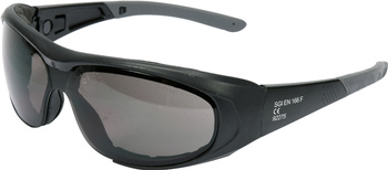 YATO OKULARY OCHRONNE SZARE Z PASKIEM