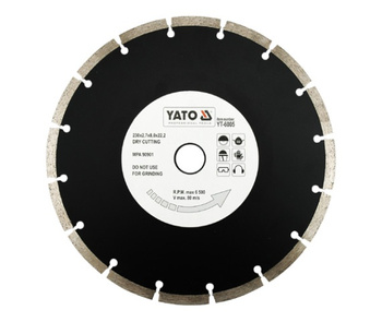 YATO TARCZA DIAMENTOWA SEGMENTOWA 230 x 22,2mm     6005