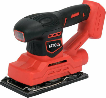 YATO SZLIFIERKA OSCYLACYJNA 18V   90x187mm BEZ AKUMULATORA I ŁADOWARKI
