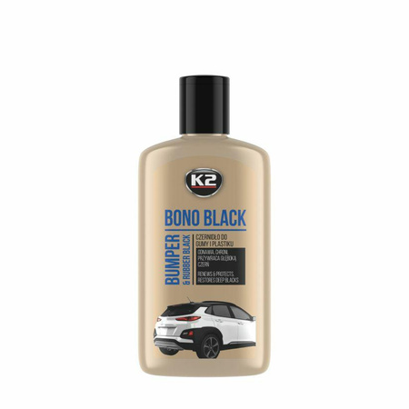 K2 CZERNIDŁO DO GUMY I PLASTIKU BONO BLACK 250ml