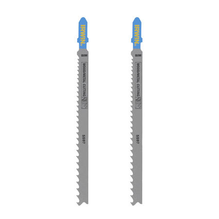 IRWIN BRZESZCZOT BIM DO WYRZYNARKI / TYP T METAL (3-10mm), DREWNO (<65mm) i tworzyw sztucznych (<30