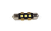 Żarówki C5W 36MM LED 3 LED 12V MLEC Biała 6000k