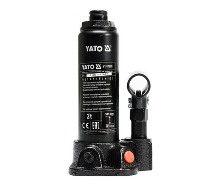 YATO DŹWIGNIK TŁOKOWY HYDRAULICZNY SŁUPKOWY 2T, 181-345mm