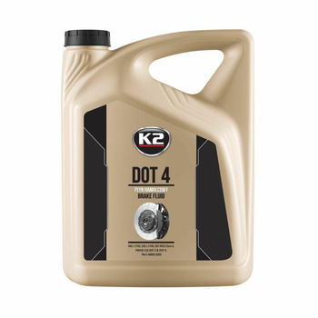K2 PŁYN HAMULCOWY DOT 4 5,0 5L