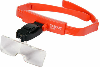 YATO LUPY Z OŚWIETLENIEM MOCOWANE NA GŁOWIE