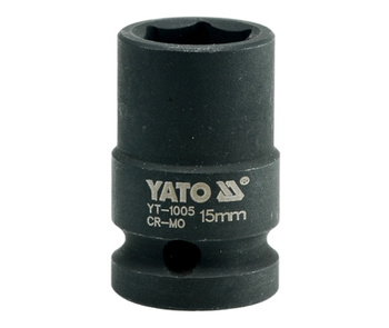 YATO NASADKA UDAROWA  6-KĄTNA   1/2"  KRÓTKA 15mm