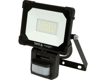 YATO REFLEKTOR SMD LED 20W 1900LM Z CZUJNIKIEM RUCHU