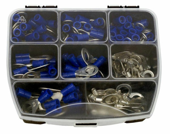 BM ZESTAW KOŃCÓWEK OCZKOWYCH 170szt.