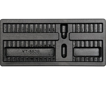 YATO WKŁADKA DO SZUFLADY NA ZESTAW KOŃCÓWEK 40 elem.  55381