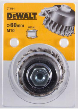 DEWALT SZCZOTKA DRUC. GARNKOWA 75mm M14 DRUT PLECIONY