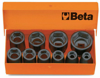 BETA ZESTAW NASADEK UDAROWYCH 3/8"/10el.