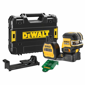 DEWALT.LASER LINIOWY 12/18V DCE822NG18 ZIELONY + 2-PUNKTOWY