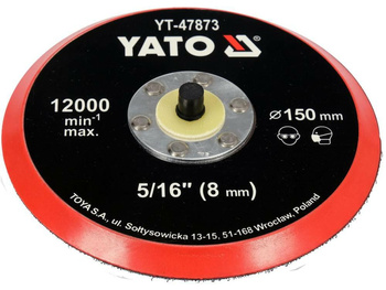 YATO DYSK / TALERZ POLERSKI Z RZEPEM 150mm  5/16"