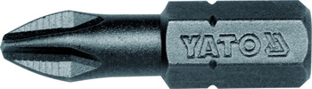 YATO KOŃCÓWKA / BIT 1/4" x 25mm PH2 50szt.  7808