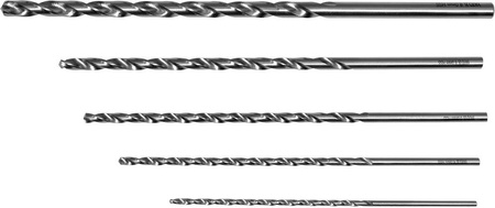 YATO WIERTŁO METAL HSS 5szt./3-8mm/DŁUGIE