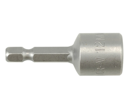 YATO KOŃCÓWKA Z NASADKĄ 12mm MAGNETYCZNA, BLISTER 1517