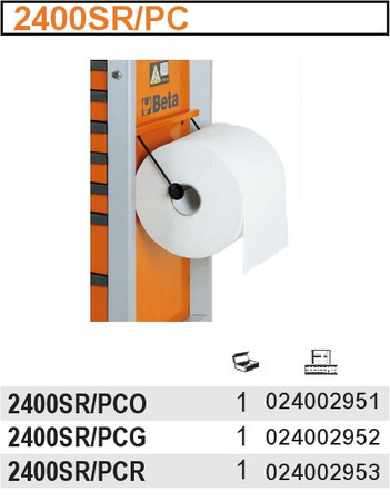 BETA UCHWYT NA ROLKĘ RĘCZNIKA PAPIEROWEGO DO C24S