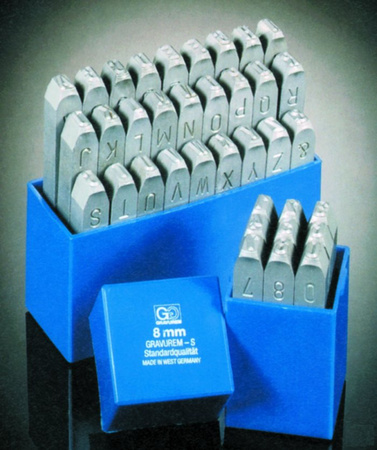 BETA ZNACZNIKI LITERY 10mm   /10110000