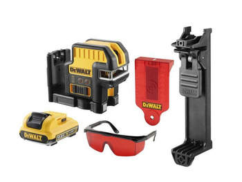 DEWALT LASER LINIOWY 12V DCE0825D1R + PUNKTOWY 1x2,0Ah