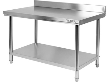 YATO STÓŁ PRZYŚ. SKŁ. Z PÓŁ. 160×70×H85+10cm