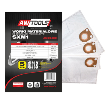 AWTOOLS WORKI Z MIKROWŁÓKNINY SXM1  kpl.5szt. GAS 50 / STARMIX