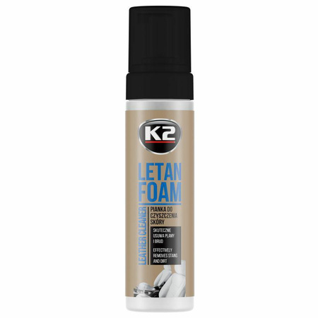 K2 PIANKA DO CZYSZCZENIA SKÓRY LETAN FOAM 200ML