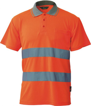 BETA KOSZULKA POLO COOLPASS OSTRZEGAWCZA VIZWELL VWPS01-A (POMARAŃCZOWA) - ROZMIAR XXL