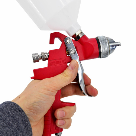 AWTOOLS PISTOLET LAKIERNICZY HVLP ZE ZBIORNIKIEM GÓRNYM 1.7mm / H-827