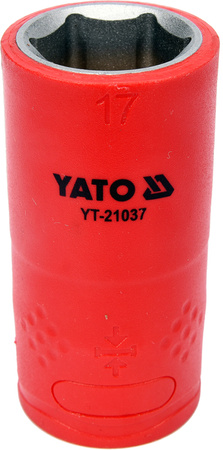 YATO NASADKA IZOLOWANA  6-KĄTNA  1/2" 17mm