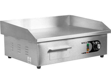 YATO ELEKTRYCZNA PŁYTA GRILLOWA GŁADKA 550mm