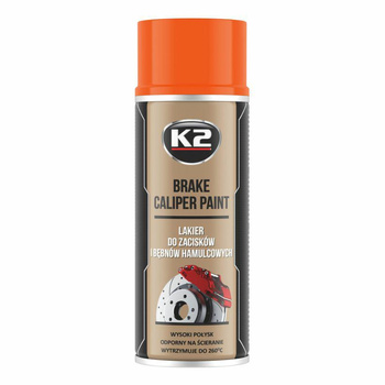 K2 BRAKE CALIPER SPRAY - POMARAŃCZOWY 400ML