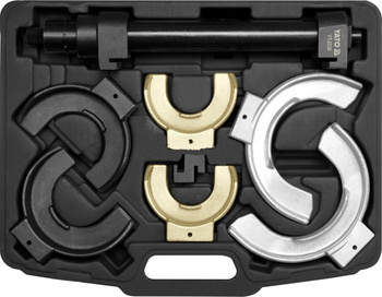 YATO ŚCIĄGACZ SPRĘŻYN McPHERSON WYMIENNYMI UCHWYTAMI 2536