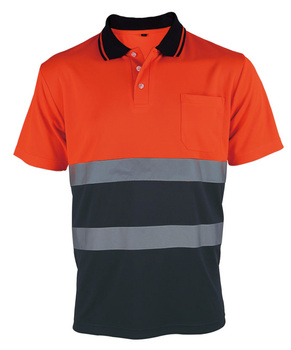 BETA KOSZULKA POLO ODBLASK.POM-GRAN.  XL