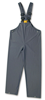 BETA SPODNIE NA SZELKACH Z MATERIAŁU PCV, WODOODPORNE 7973 (NIEBIESKIE) - ROZMIAR XXXL