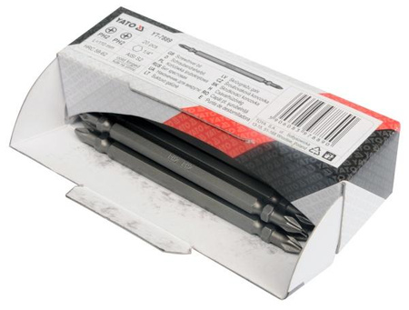 YATO KOŃCÓWKA / BIT 1/4" x 110mm PH3-PH3 DWUSTRONNA /20szt. 7890