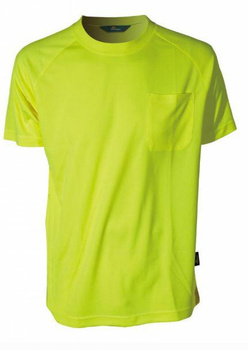 T-SHIRT OSTRZEGAWCZY COOLPASS BEZ TAŚM ODBLASKOWYCH ŻÓŁTY-FLUORESC. VWTS10-A ROZMIAR XXL