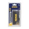 IRWIN KOŃCÓWKI kpl.11szt. 25 mm T10-T15(2x)-T20(3x)-T25(2x)-T30-T40 Z ADAPTEREM MAGNETYCZNYM